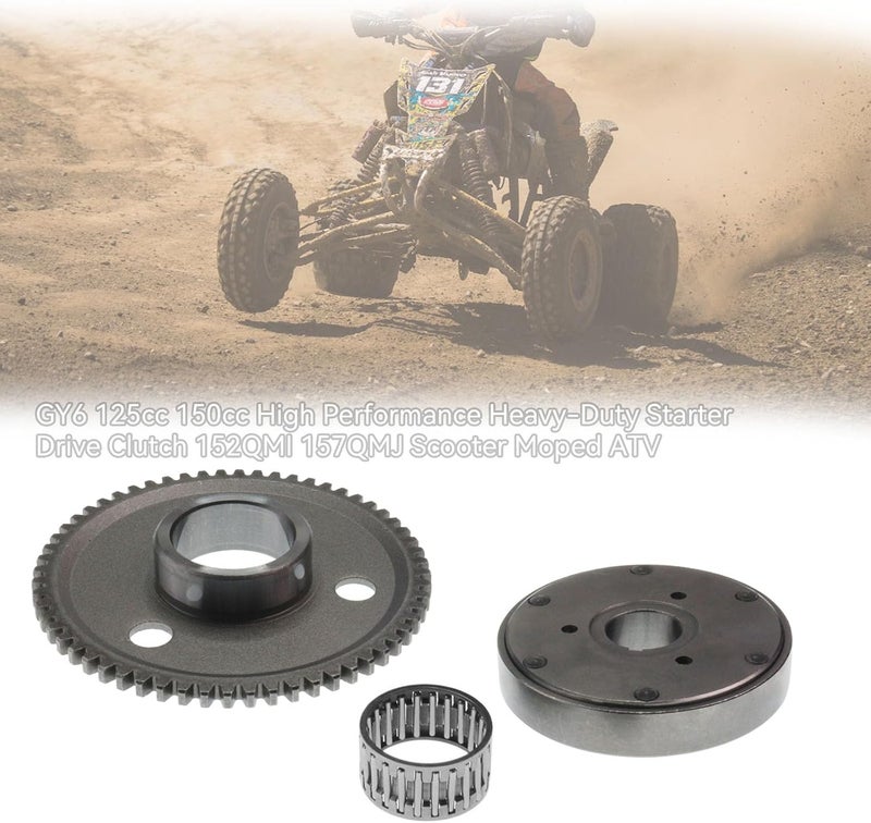 New Olym 60T Over Running Starter Drive Clutch for 125cc 150cc GY6 Chinese Scooter Moped ATV Go Kart 4-Stroke Engine 20 Sprags - Image 3